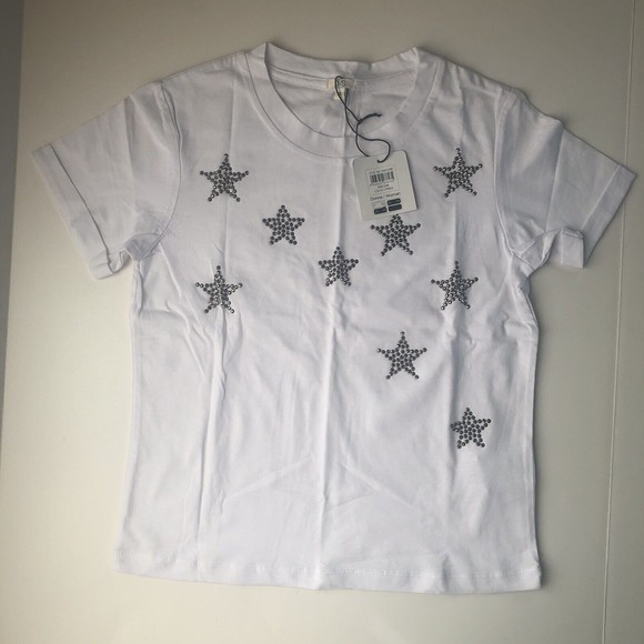 OVS STAR EMBELLISHED TEE - XS - Picture 1 of 11